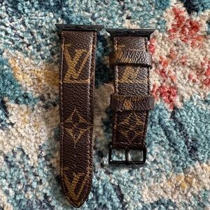 Upcycled Louis Vuitton Apple Watch Band 38-40 mm